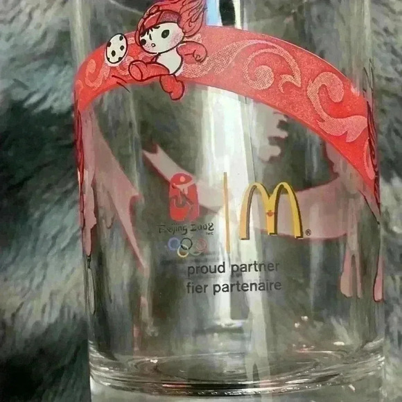 Set of 4 McDonald’s 2008 Beijing  Olympics glasses - Picture 9 of 11